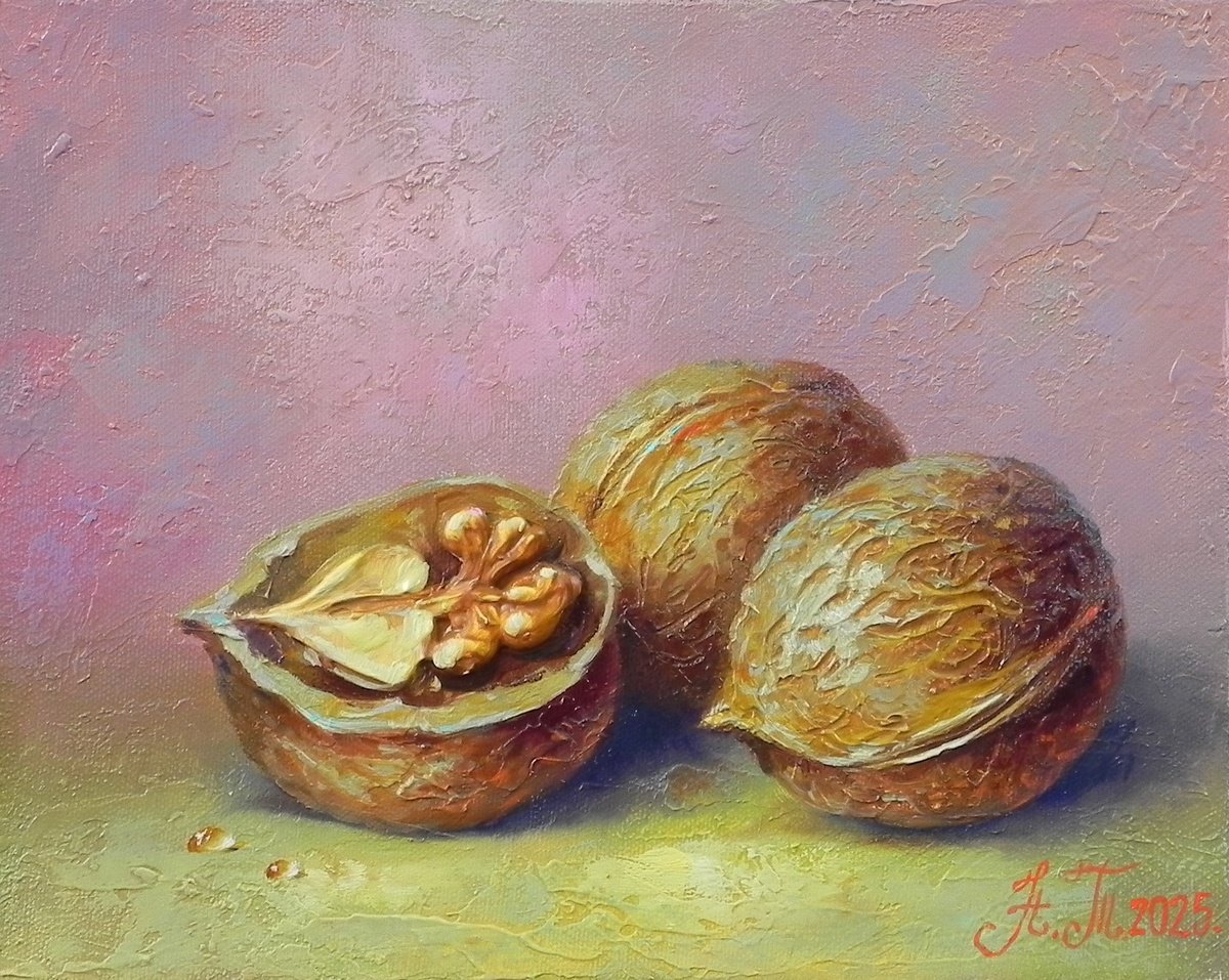 Photorealistic Still Life Oil Painting By Tetiana Novikova, 10 X 8", "The Essence Of Wisdom", Original Artwork
