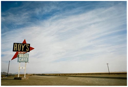 Roy's Motel - Route 66, Amboy, California by Richard Heeps