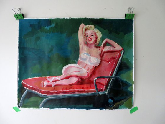 La Gioconda 2-(Marilyn Munroe)