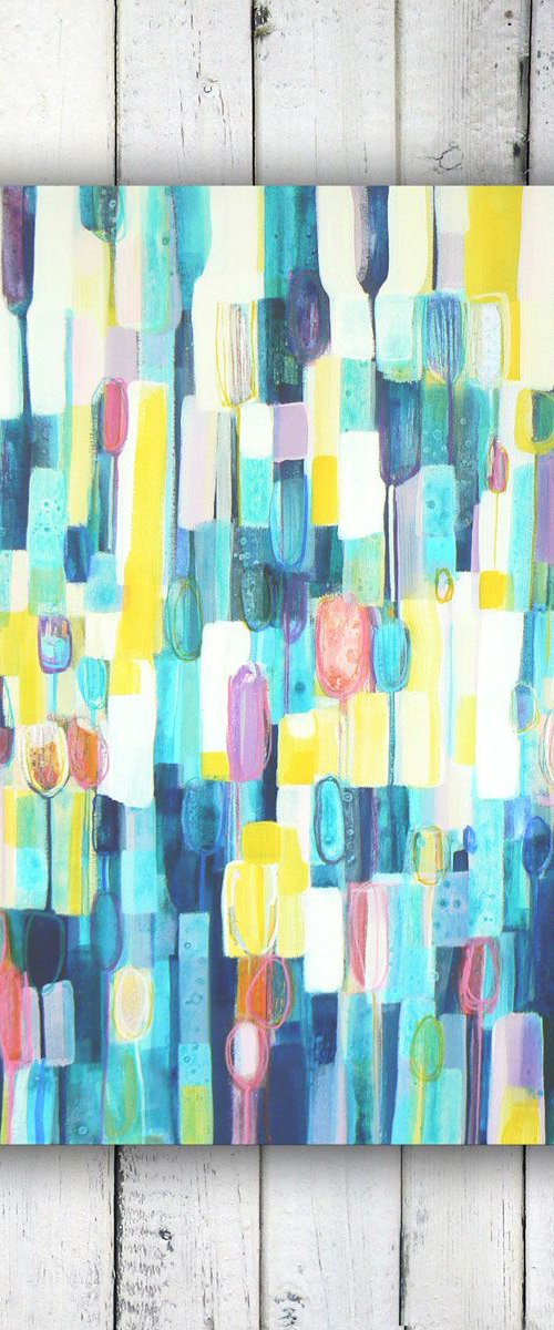 Flower patch by Carolynne Coulson