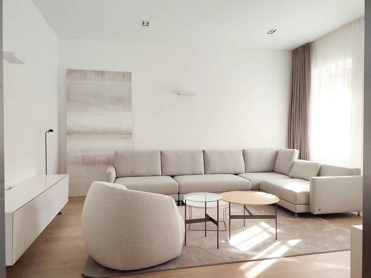 Abstract Acrylic Painting By Rokas Berziunas, 47 X 94", No. 24-19, Original Artwork