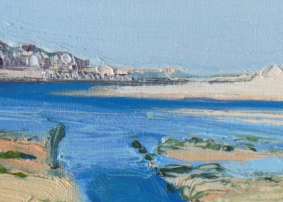 Blue Inlets and Shadow to the Harbour