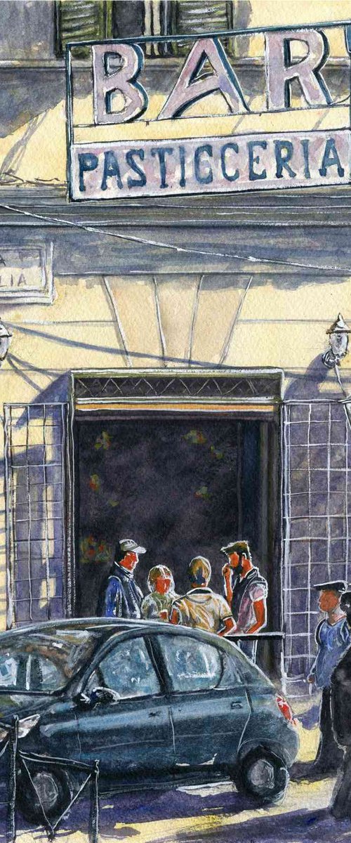 BAR via OSTILIA - ROME by Neil Wrynne