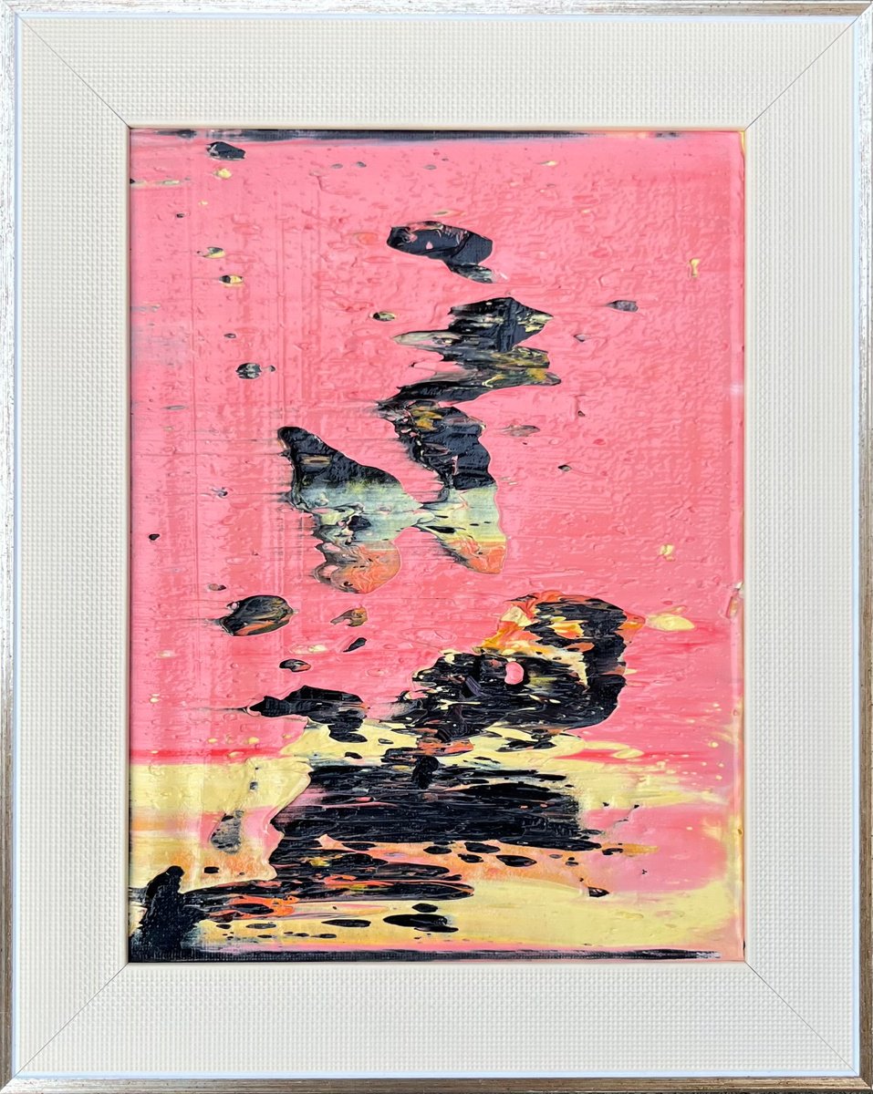 Abstract Oil Painting By Svitlana Andriichenko, 8 X 10", Fragments Of Dawn, Original Artwork