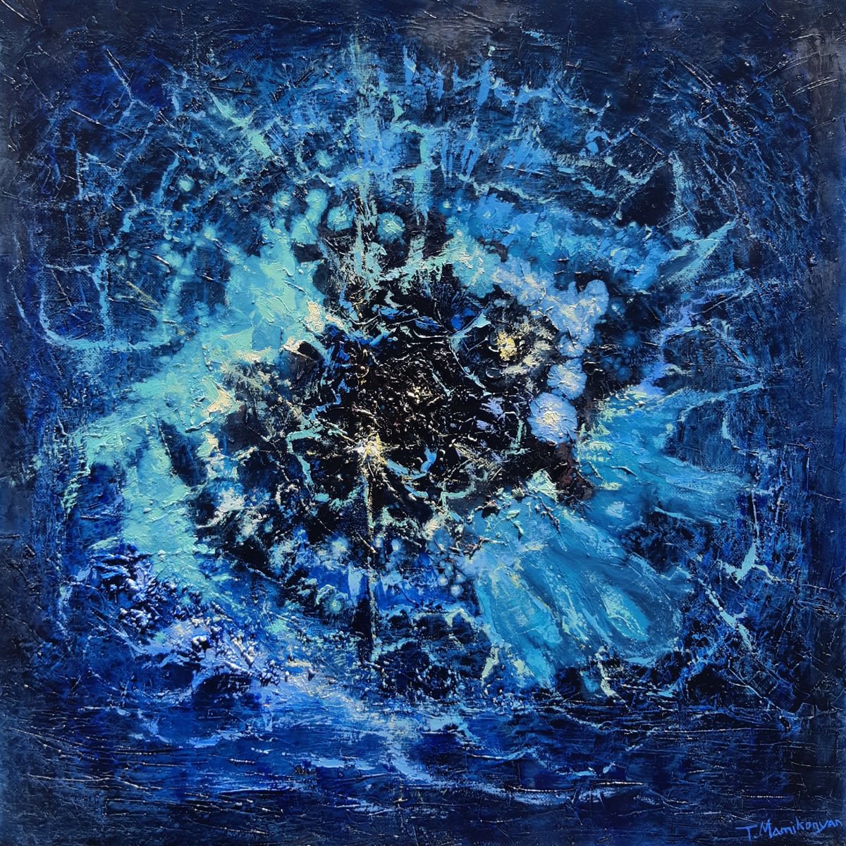 Thoughts 80x80cm by Tigran Mamikonyan