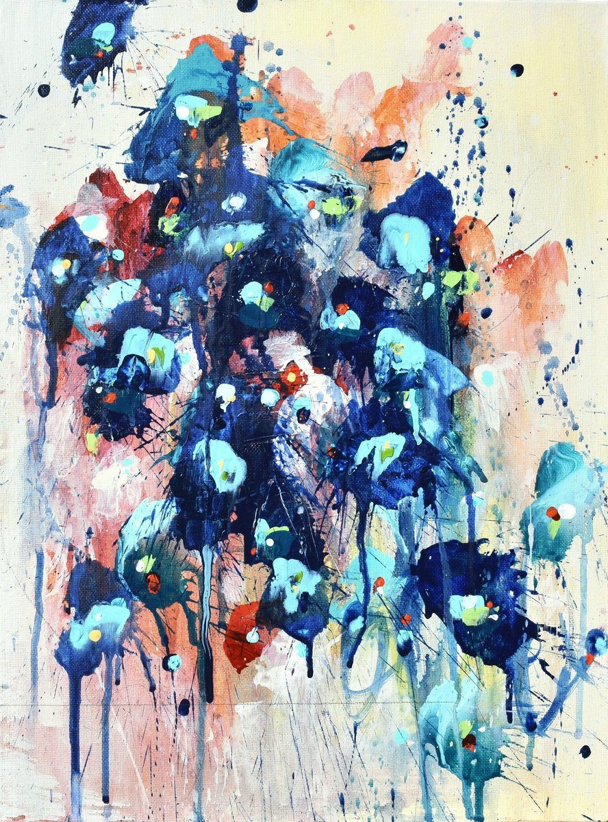 Fleurs du Cr�puscule (Flowers of Twilight) by Cynthia Ligeros