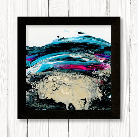Natural Moments 100 - Framed  Abstract Art by Kathy Morton Stanion