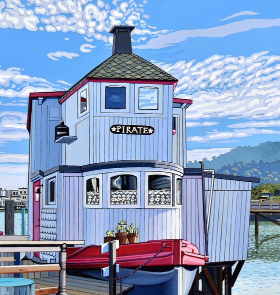 Pirate Houseboat