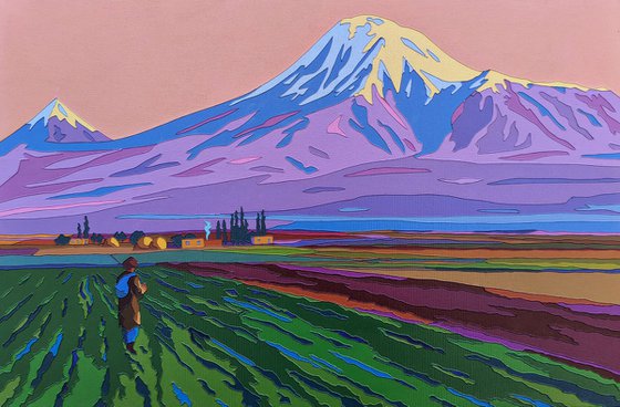 Morning in the Ararat Valley