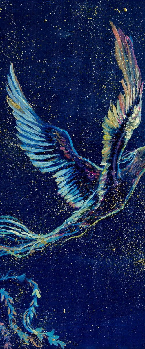 Night Dream Phoenix by Nino Ponditerra