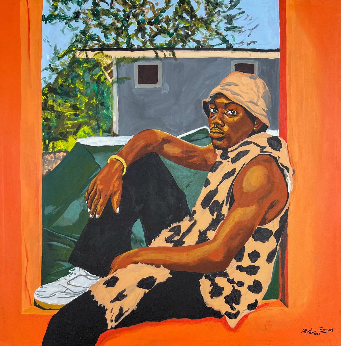 Uncharted Territory By Emmanuel Akolo, 36 X 36, Artwork For Sale On Artfinder