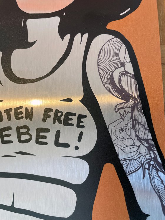 Gluten Free Rebel (Unique Gold / Silver version)