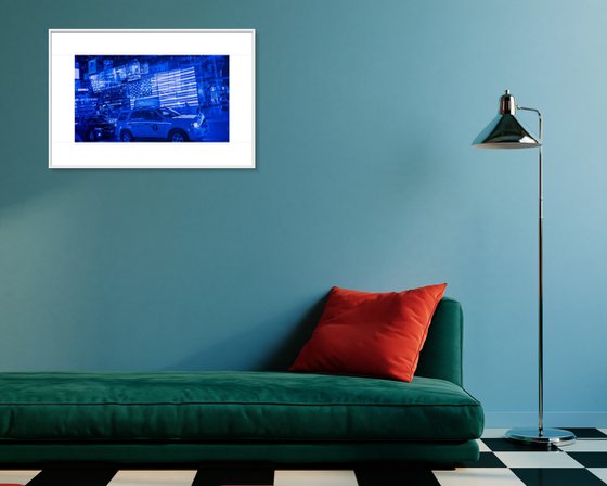 blue night