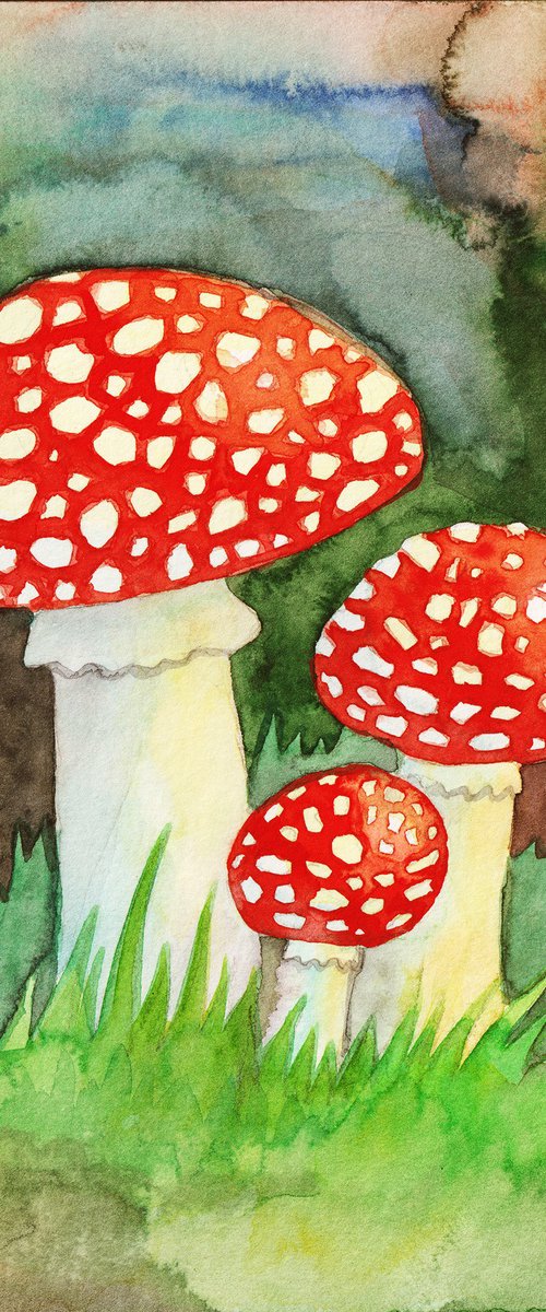 Mushrooms by Veronika Demenko