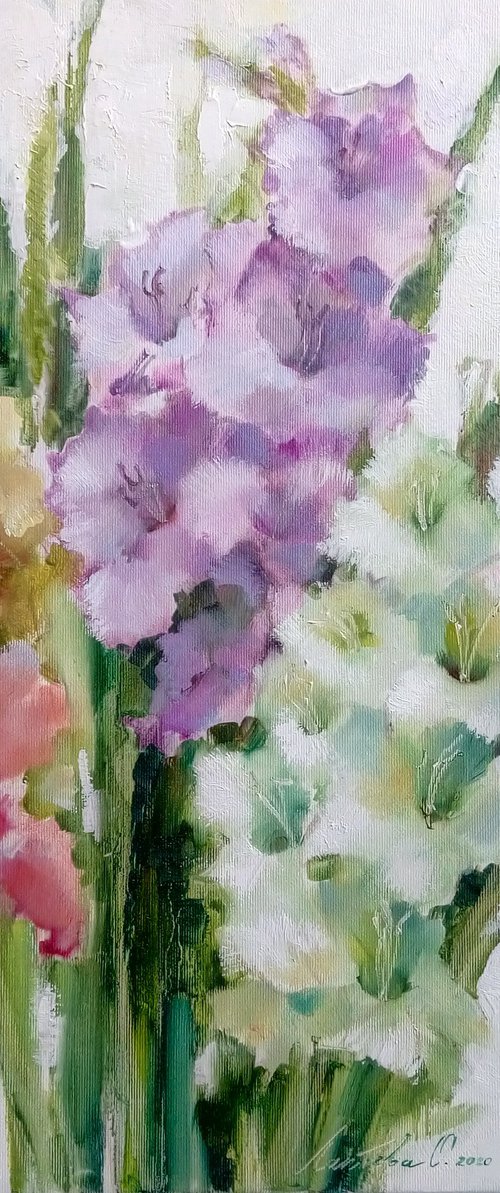 Dance of Flowers 3 by Olha Laptieva