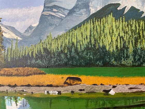 Spirit Island, Maligne Lake