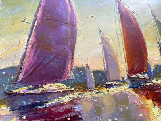 "Sailing regatta"