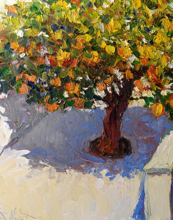 Greek Island, Lemon Tree