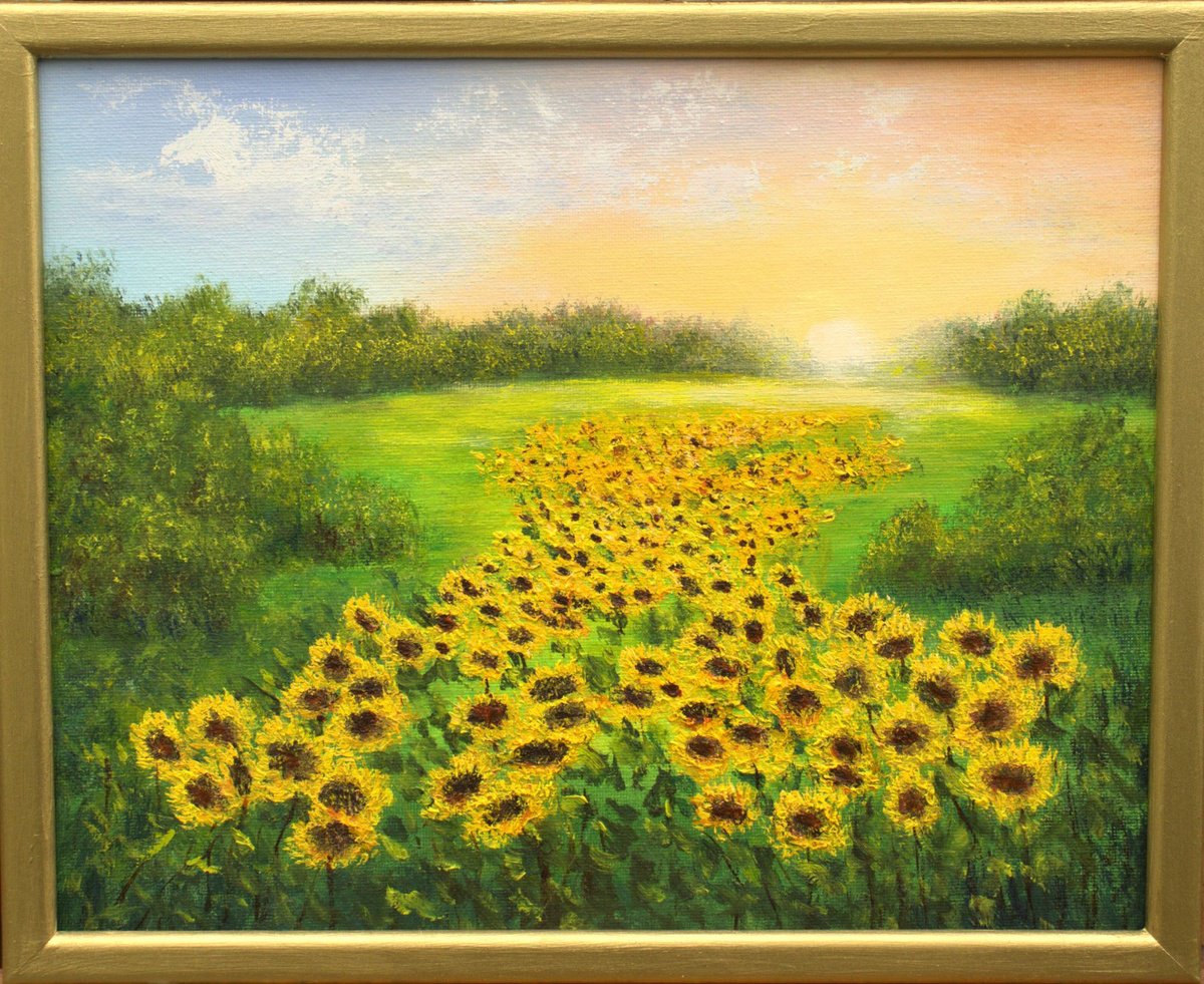 Sunflower by Ludmilla Ukrow