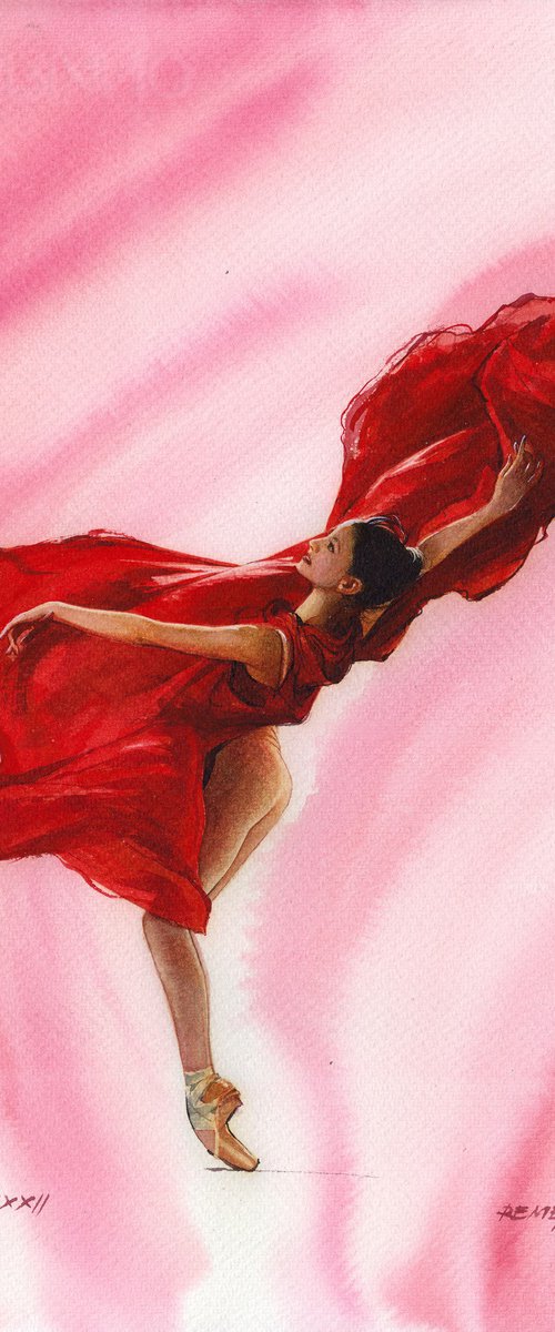 Ballet Dancer CDLIII by REME Jr.