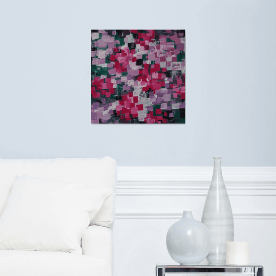 Rhododendron bouquet. Modern Impressionism.