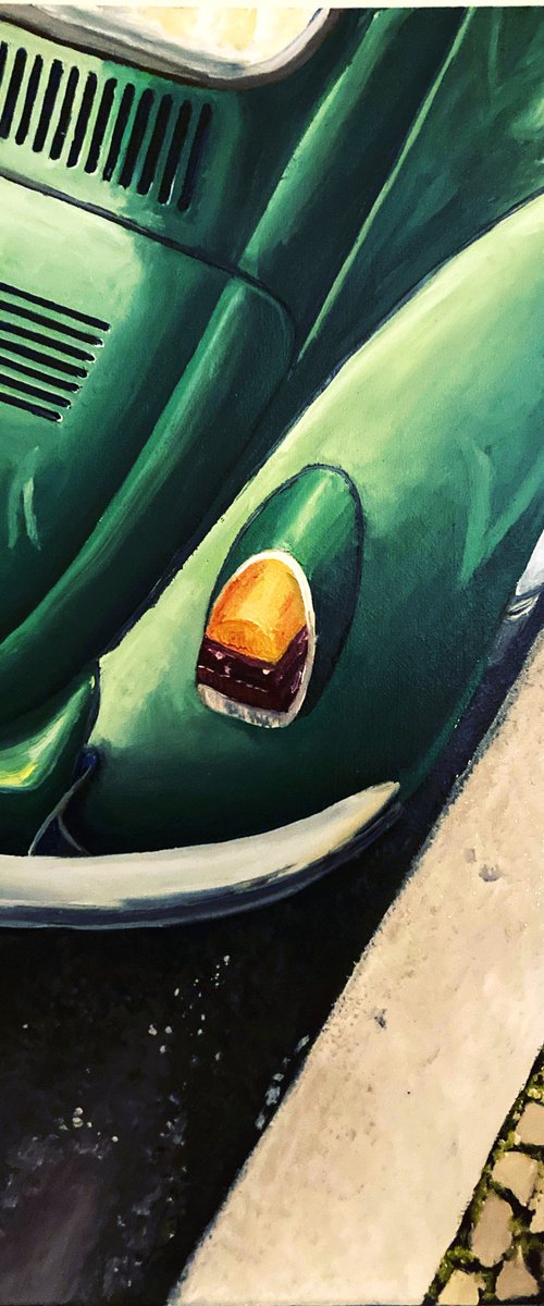 Green Beetle by Donn Poll