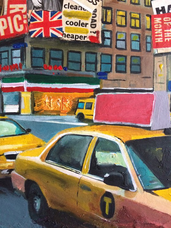 New York, Taxis and Billboards