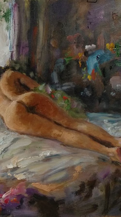 Juliette resting by Vishalandra Dakur