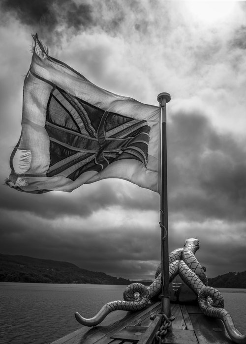 The  Steam Yacht Gondola - Lake Coniston Lake District by Stephen Hodgetts Photography
