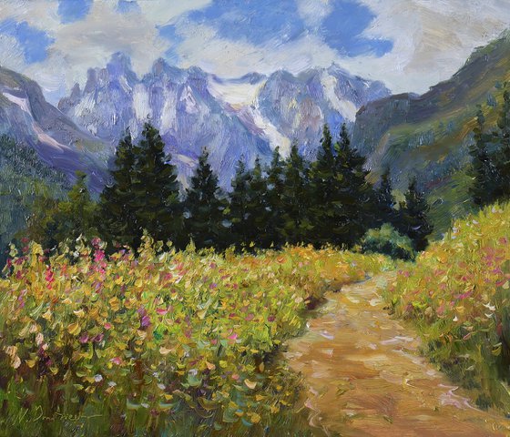 Sunny Day In The Mountains