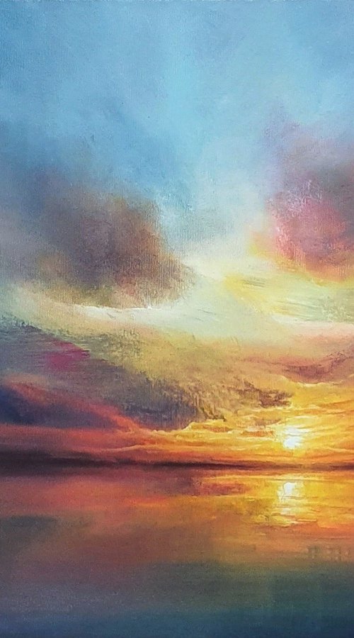 " Sky in a Lost Paradise ".....SPECIAL PRICE!!! by Ivan  Grozdanovski