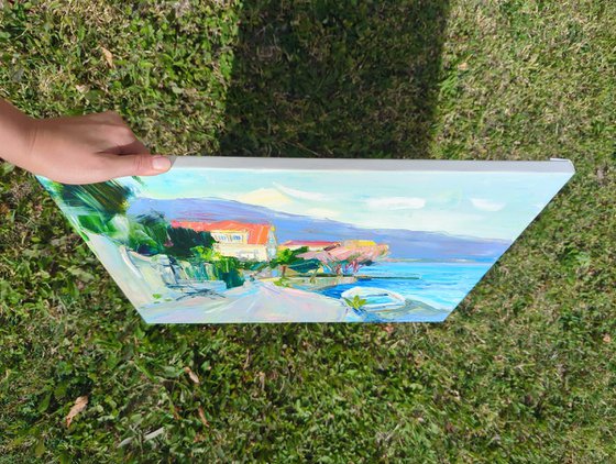 Summer walks. Adriatic