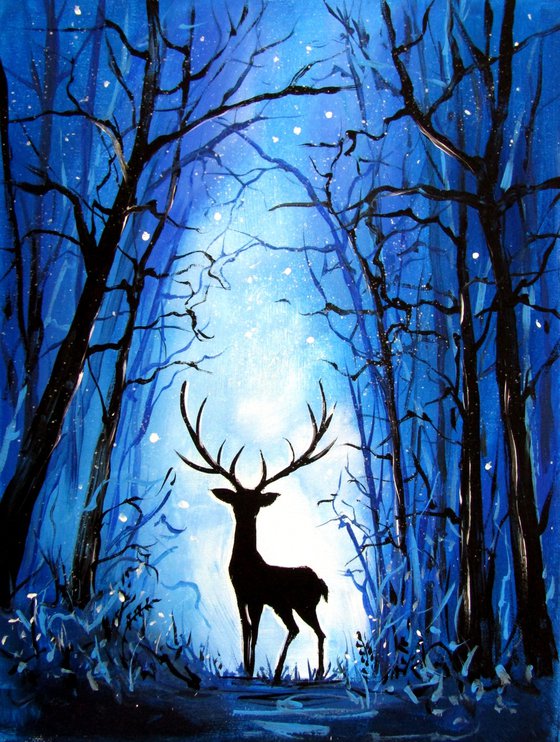 Deer in the forest