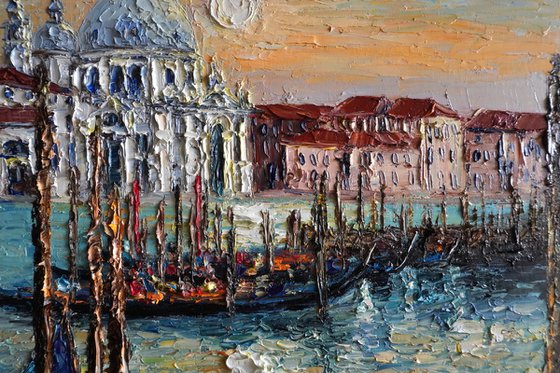 Venice, Sunset over the Grand Canal