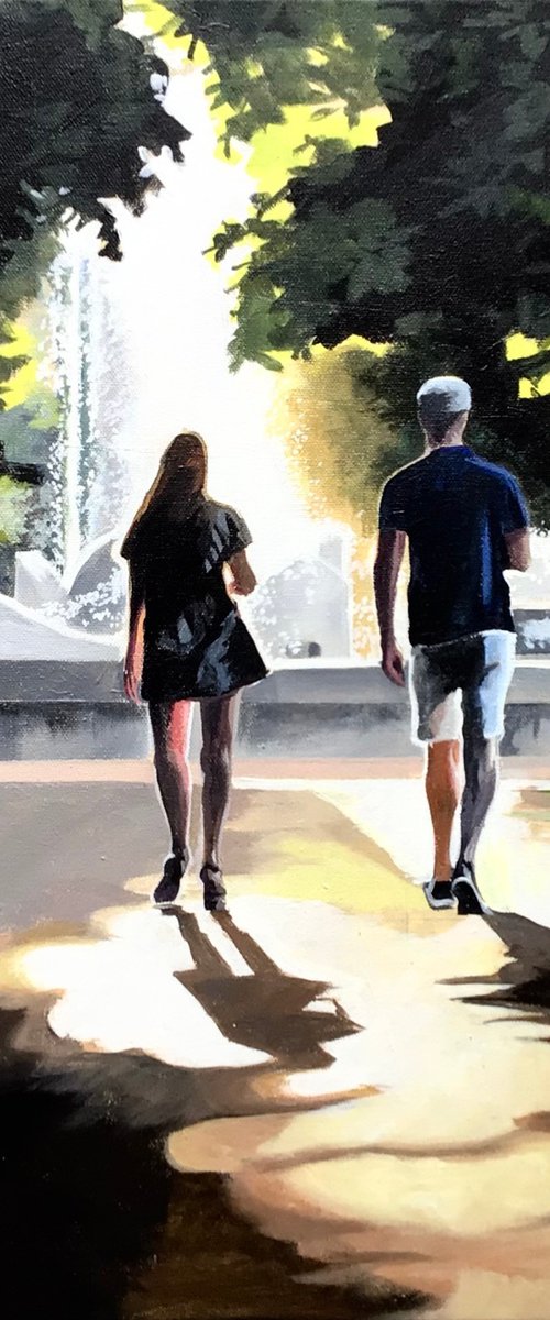 Passeggiata Stresa Italy by Joseph Lynch