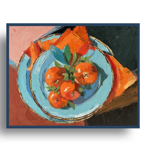 Tangerines, mandarines. by Vita Schagen
