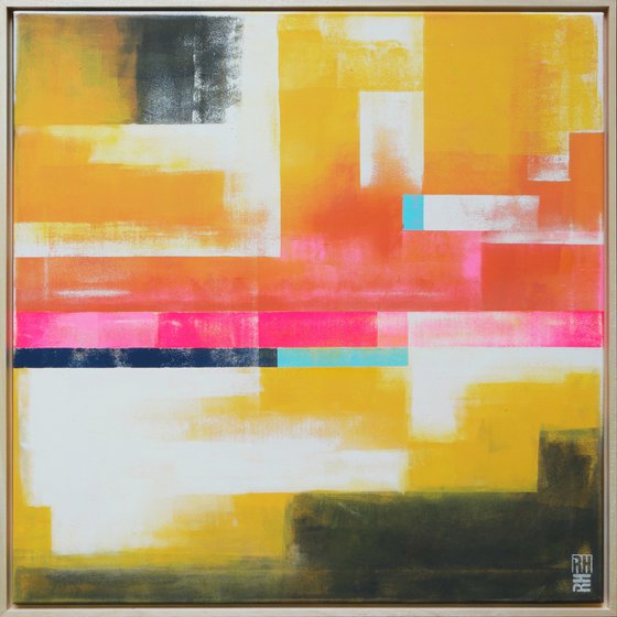 Untitled in Yellow Stripe