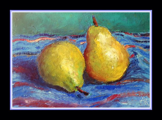 Pears still life