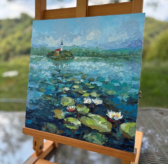 "Water lilies on Lake Bled"