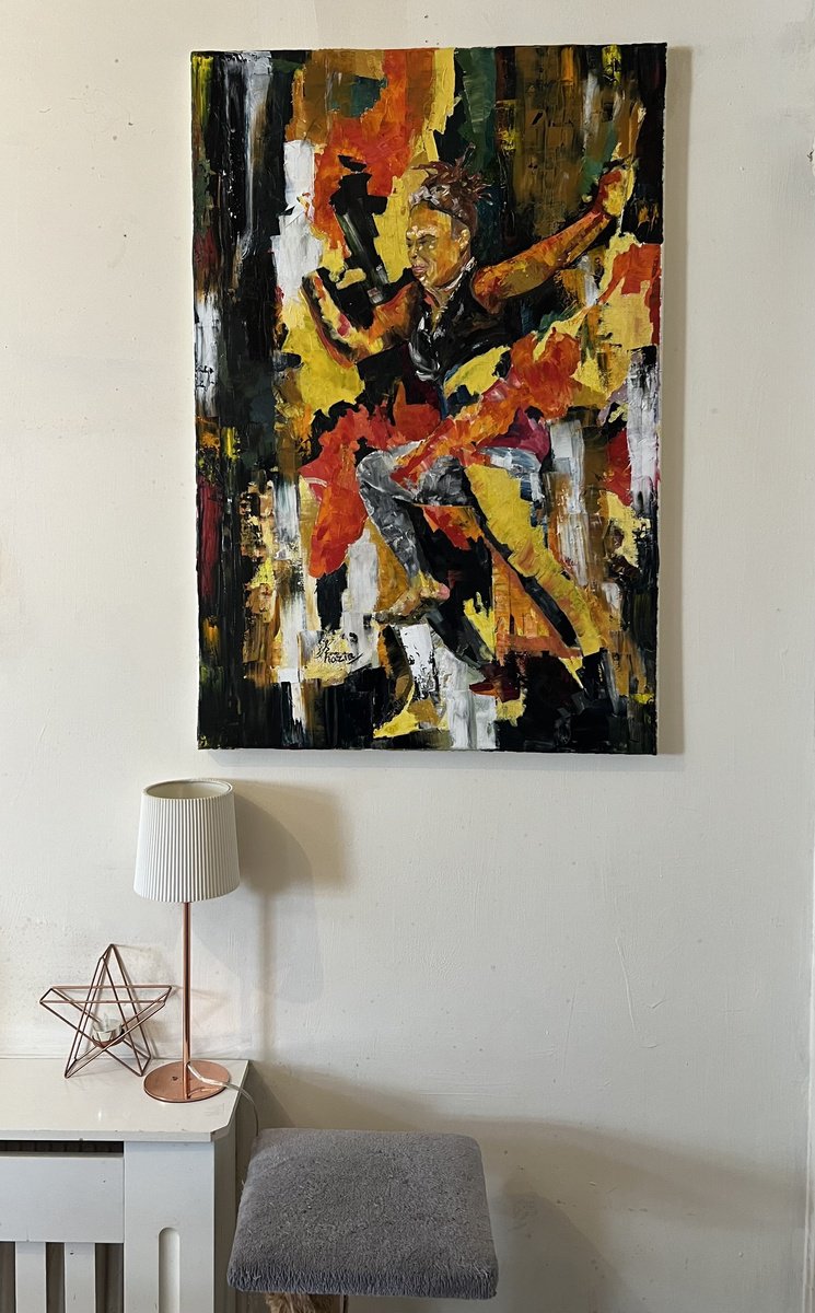 African Dancer 2 by Shazia Noor Mufti
