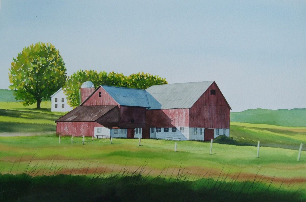 Ohio Barn by Silvie Wright