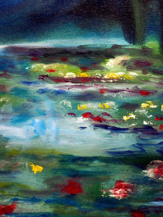 Monet Garden Water Lilies