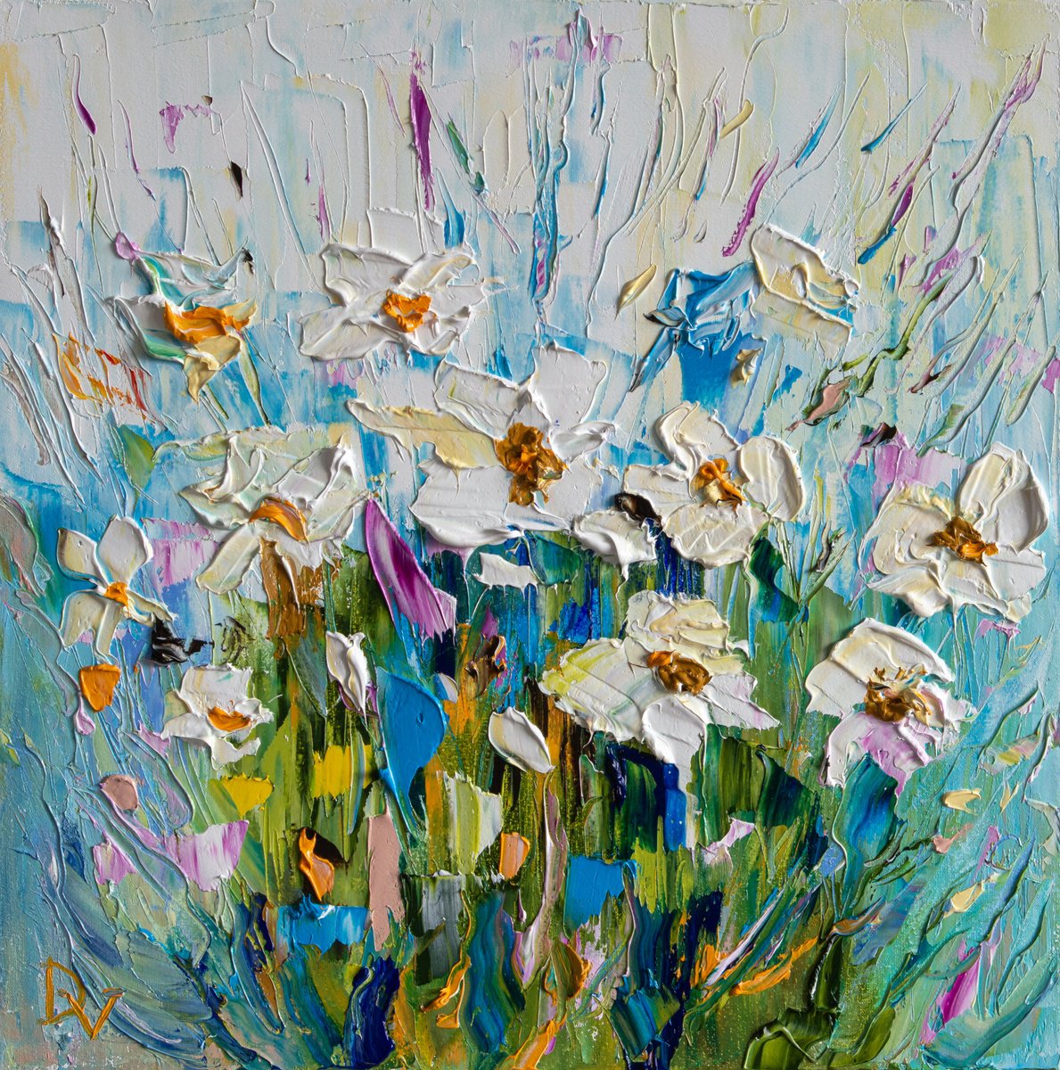 Blooming Calm By Vladyslav Durniev, 16 X 16, Artwork For Sale On Artfinder