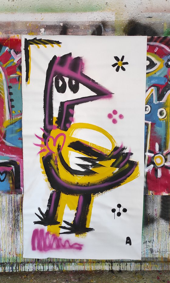 bird 105x195cm