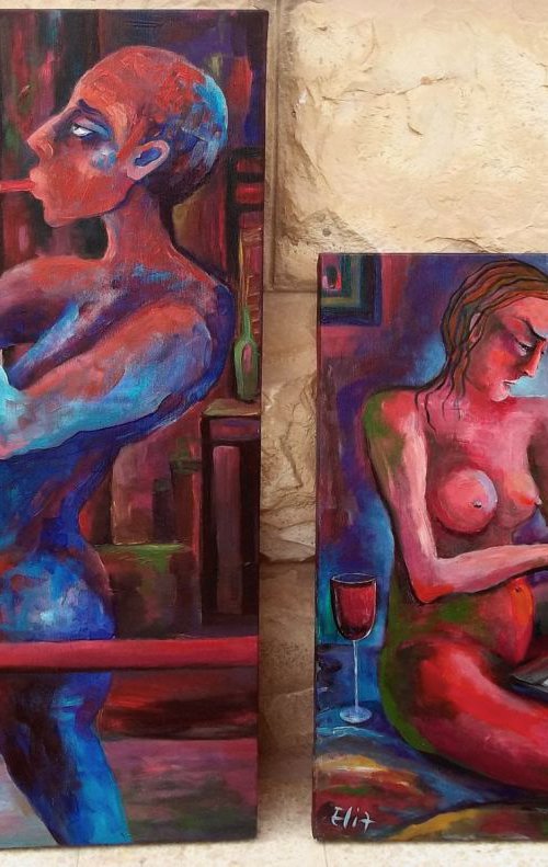DIPTICH. TO FIND THE MELODY by Elisheva Nesis