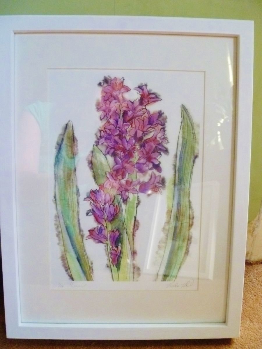 Hyacinth - Framed limited edition print by Veda West