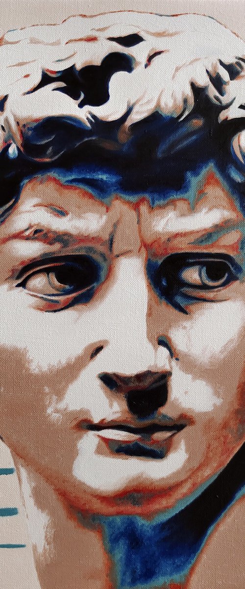 David by Michelangelo by Mercédès Soret