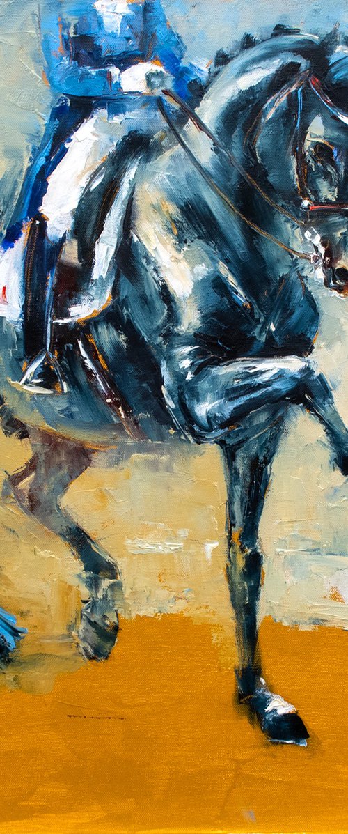 Dressage. Element #1 by Anna Ravliuc