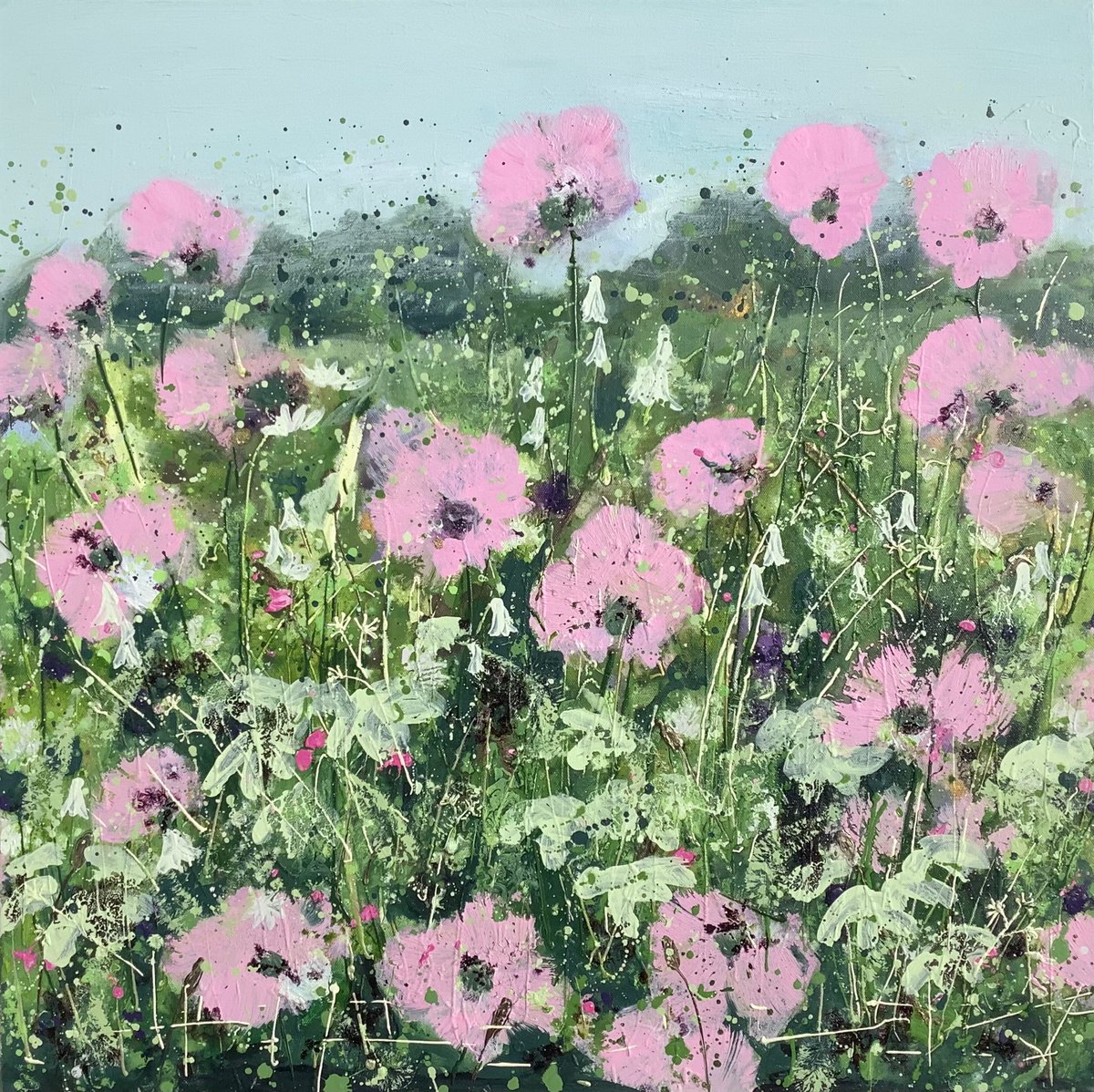 Pink Poppies by Elizabeth Westcott