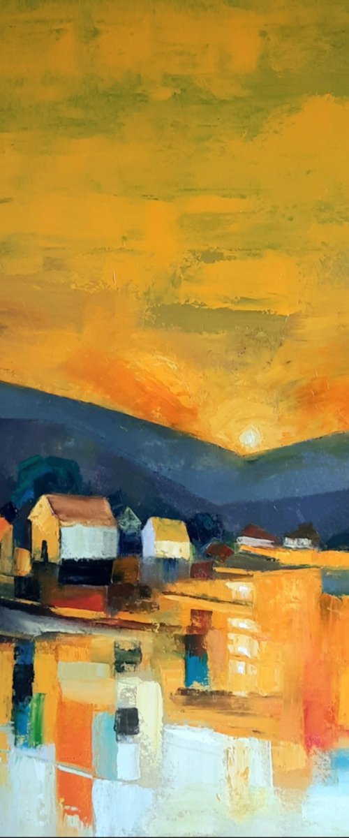 Village by Athaang Art